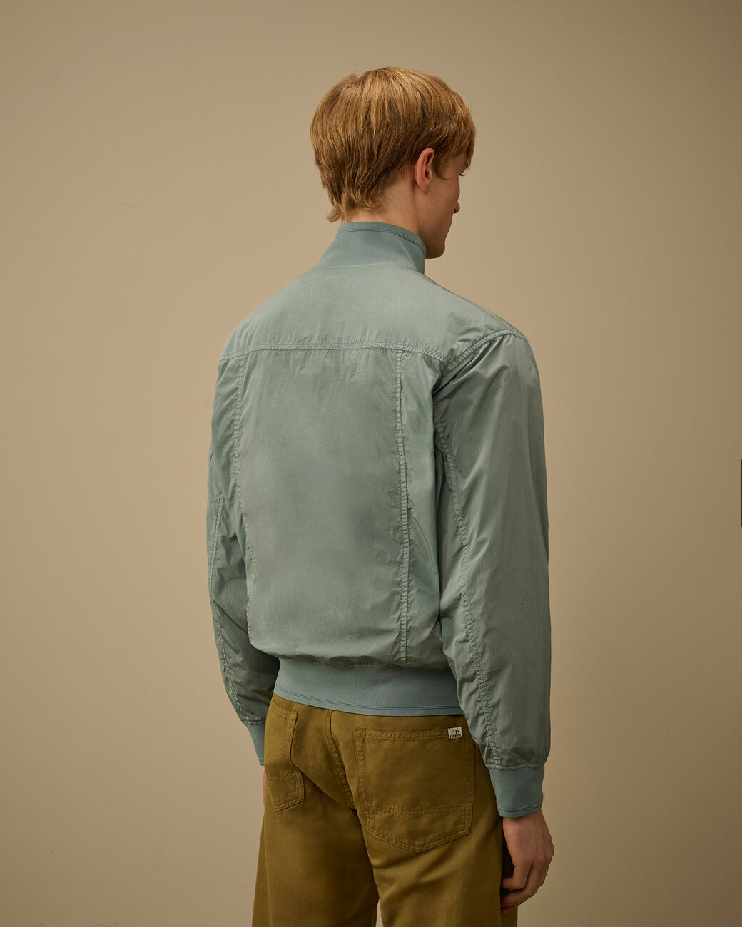 Chrome-R Button Bomber Jacket
