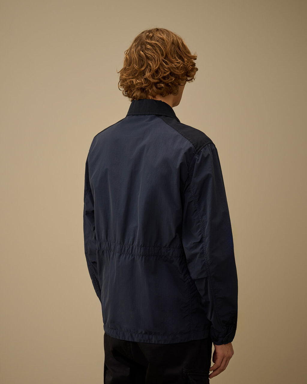 Flatt Nylon Mixed Button Lens Jacket