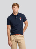 Mens Chuck Polo Shirt Dark Sapphire Navy