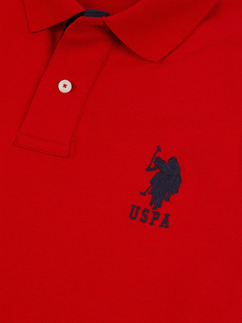 Mens Player 3 Polo Shirt Haute Red