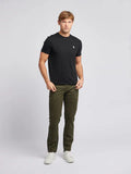 U.S. Polo Assn. Black Mens Regular Fit Double Horsemen 100% Cotton T-Shirt