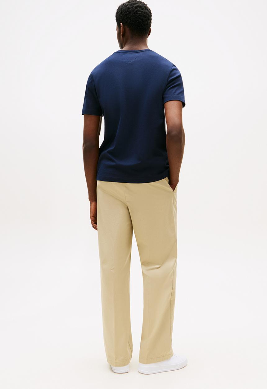 Light Interlock Tee - Navy