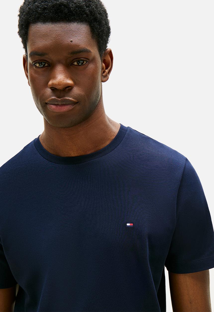 Light Interlock Tee - Navy